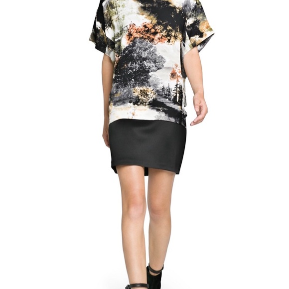 Landscape print dress - Picture 4 of 5